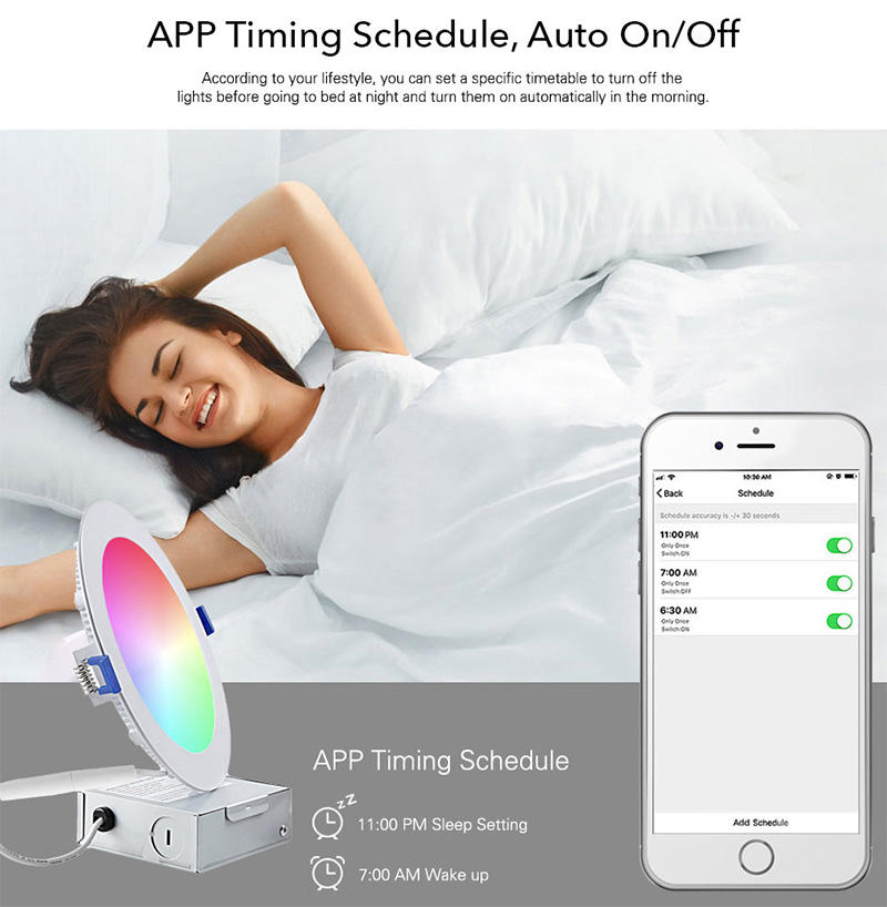 Smart LED Panel Light - Image 4