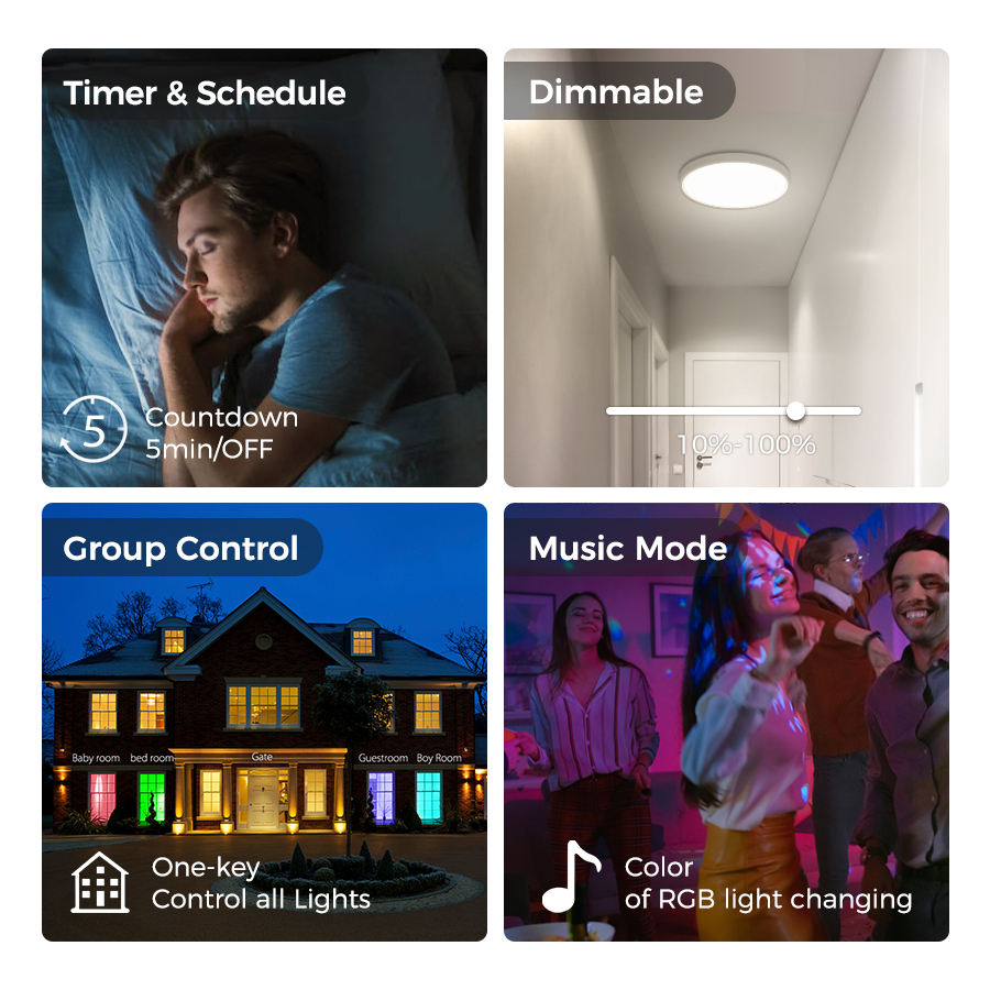 Smart LED Ceiling Light - Image 3